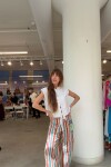 Jean Wavy Estampado Rojo