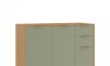 Bajo mesada 1200 3C 2P Sin tapa - COLOR Alecrim