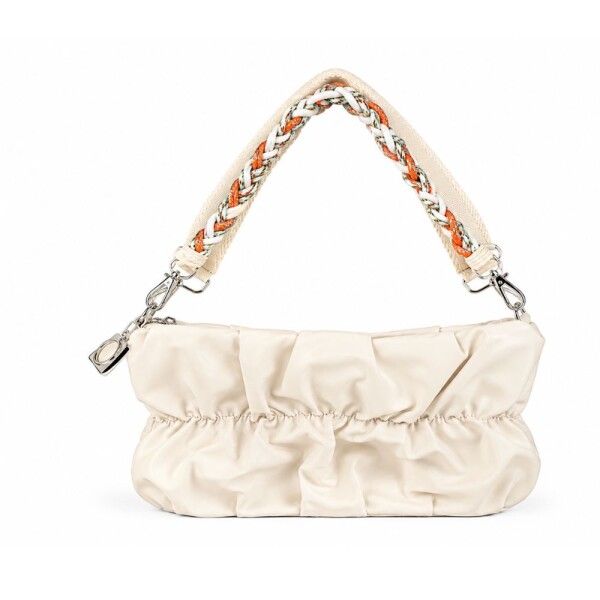 BANDOLERA FRUNCE BLANCA BANDOLERA FRUNCE BLANCA