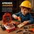 Mochila Caja de Herramientas Infantil 22 Piezas Naranja 1