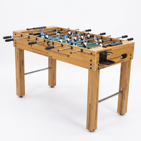 FUTBOLITO DE MESA DE MADERA DE 122 × 60 × 80 CM FUTBOLITO DE MESA DE MADERA DE 122 × 60 × 80 CM