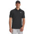UA Playoff Jacquard Polo-BLU BLK-004
