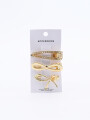 BROCHES SET X 3 DORADO