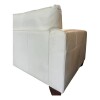 SOFA 100% CUERO - MODELO BLANC - 3 CUERPOS - BLANCO OPACO - MERCADERIA CON DETALLES - SOFA 100% CUERO - MODELO BLANC - 3 CUERPOS - BLANCO OPACO - MERCADERIA CON DETALLES -