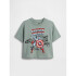 MVL SS BOXY GR TEE SAGE