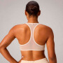 Bra Mesh Low Impact Bra Mujer Almond Milk
