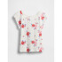 SS POINTELLE LACE TEE_SU25 WHITE FLORAL PRINT