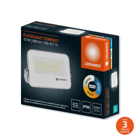 FOCO LED LEDVANCE OSRAM COMPACT G2 10W Foco LED LEDVANCE Compact IP66 10W CCT Blanco