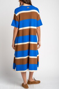 Vestido Tejido Marron