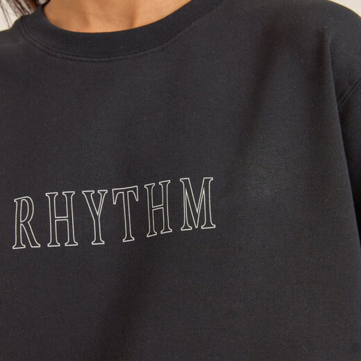 Buzo Rhythm Flagship Boyfriend - Negro Buzo Rhythm Flagship Boyfriend - Negro