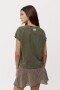 REMERA FEME Verde Militar