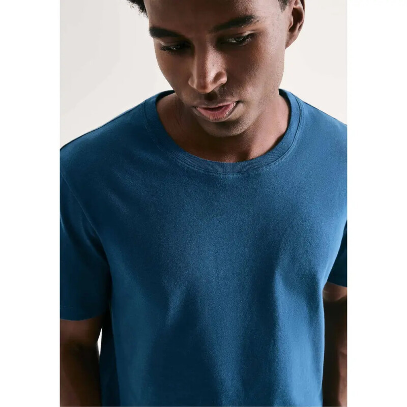 CAMISETA MM MASC AZUL ESCURO