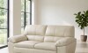 Sillón 100% Cuero - 2 Cuerpos Premium Arena