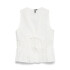 VMANN EMB SL TOP WVN SNOW WHITE