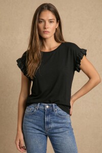 Remera Negro
