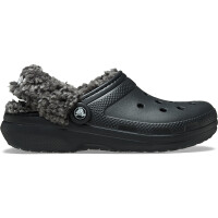 Classic Clog Fleece Lined Negro