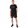 Polo Training Asics Hex Graphic Cotton Blend Tee Hombre Performance Black