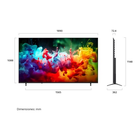 TV LG QNED evo MiniLED AI 4K 85" 85QNED70 TV LG QNED evo MiniLED AI 4K 85" 85QNED70