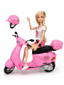 MUÑECA PASEO MOTO ROSADO