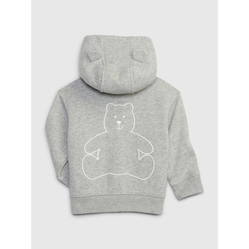 FRCH FLC LOGO FZ LIGHT HEATHER GREY