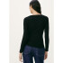 BLUSA ML FEM PRETO ESCURO