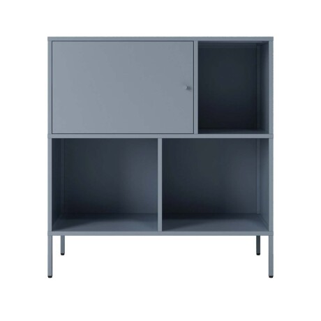 APARADOR 1P 3E METAL AZUL OLIVIA