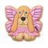Jibbitz Basset Hound Fairy Multicolor