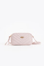 BANDOLERA LIPSTICK SUEDE Rosa