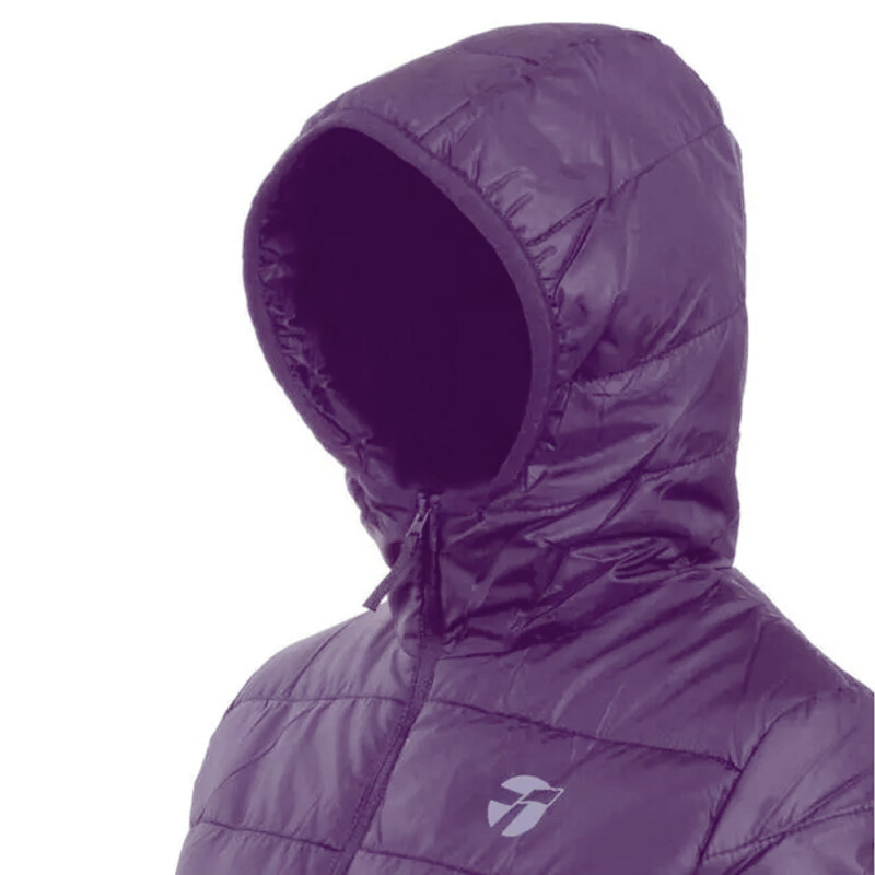 CAMPERA GD WMN C/CAP violeta logan 0