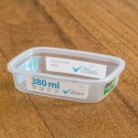 Pote Rectangular Volare 380Ml Pote Rectangular Volare 380Ml
