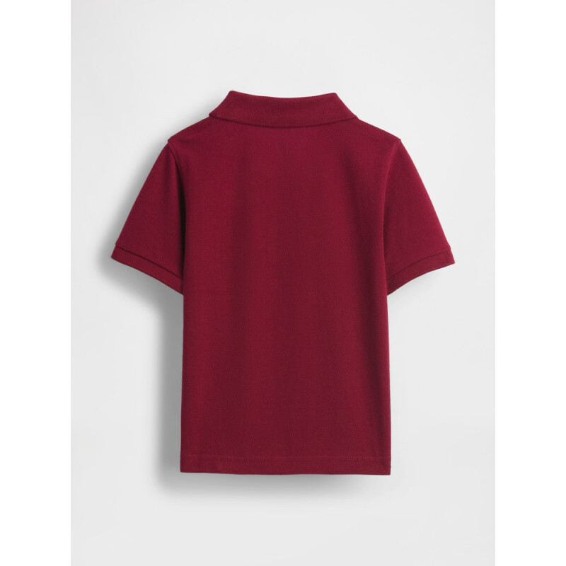V-FRCH SS LOGO PIQUE POLO RED DELICIOUS
