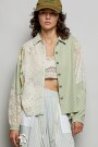 CAMISA PARCHES Menta