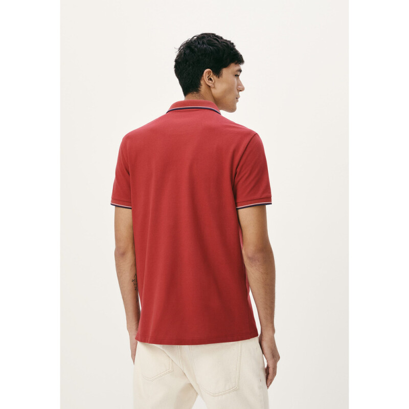 CAMISA POLO MM MASC VERMELHO ESCURO