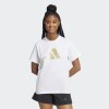 Remera Adidas Tech Metallic Graphic Blanco