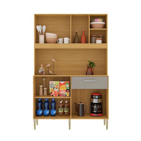 Kit de Cocina 5 Puertas 1 cajón LIV-Gris 6118 Kit de Cocina 5 Puertas 1 cajón LIV-Gris 6118