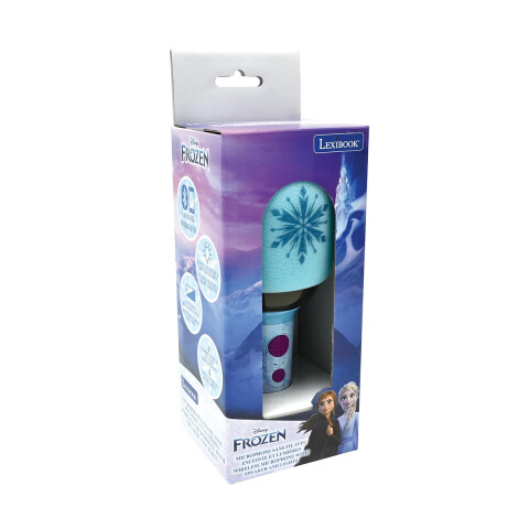 Micrófono Inalámbrico Recargable con Luz Lexibook Frozen