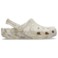 Classic Clog Marbled Marrón
