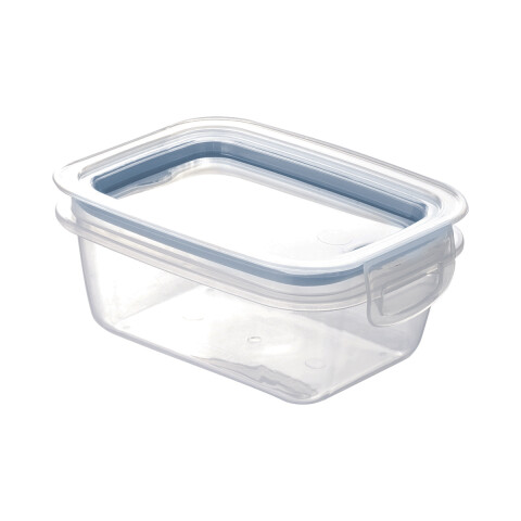 Recipiente Rectangular Dos Broches de 360 ml AZUL