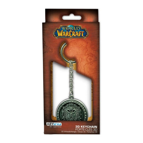 Llavero Alianza World of Warcraft - 3D Keychain Llavero Alianza World of Warcraft - 3D Keychain