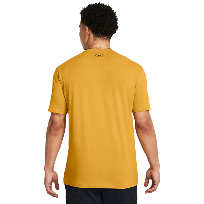 UA M GLITCH LOGO 60/40S SS-YLW YLW-711