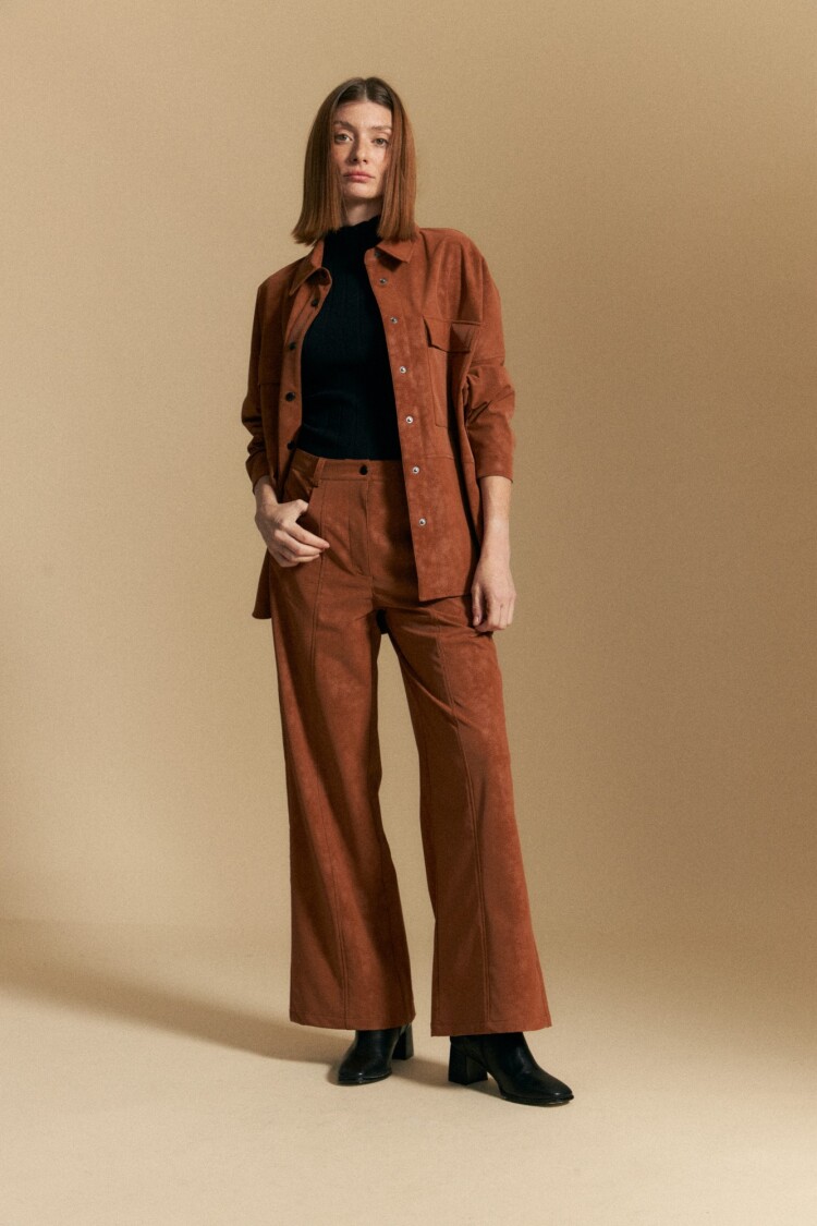 PANTALÓN MANDARIN Caramelo