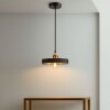 LUMINARIA DE TECHO TERRAZZO PLATE LIGHT Negro - UNICO