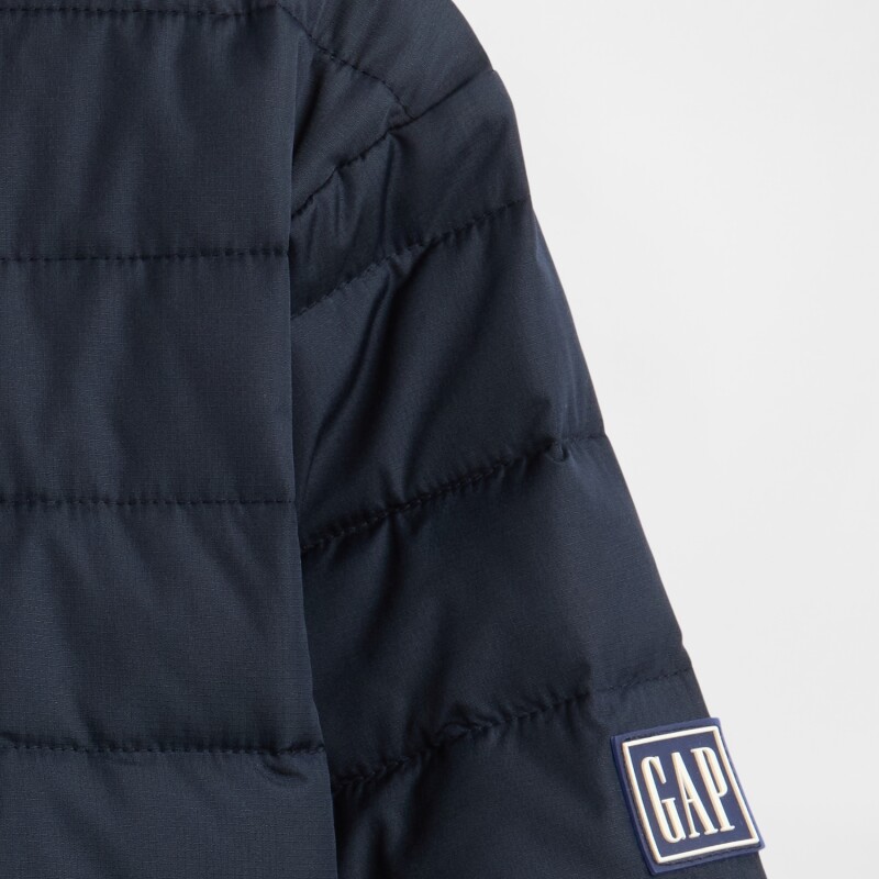 V-FRCH LOGO LTWT PUFFER JKT NEW CLASSIC NAVY 2
