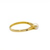 Anillo Solitario-Oro bajo-Perla-AN8171 conperla