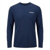 Remera Buzo Shimano Tech Tee Filtro Uv Manga Larga Azul