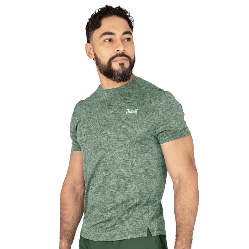 TSHIRT MEN POLY EVERLAST GEAR GN M6 GREEN