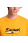 Quiksilver Remera EV STARTING GRID Hombre - Mostaza Mostaza