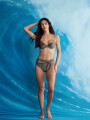 TOP CON COPA AFRODITA MARRON