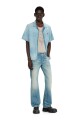 Jean Para Hombre 1985 Larkee Azul Claro