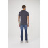 CAMISETA MM MASC PRETO MESCLA